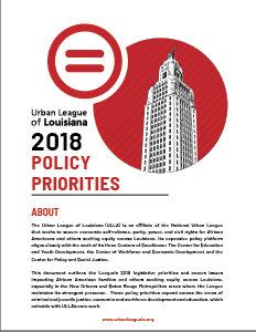 Policy Priorities 2018