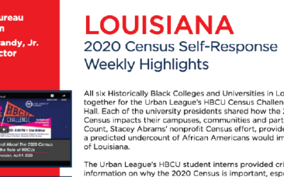 Urban League of Louisiana Recognized by U.S. Census Bureau for Efforts