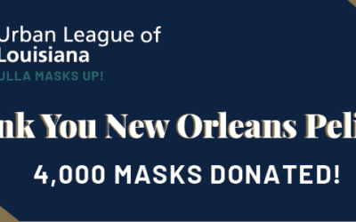 Urban League of Louisiana welcomes 4,000 masks donation from New Orleans Pelicans