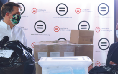 Urban League of Louisiana receives donation of 4,500 masks from Greater New Orleans Foundation
