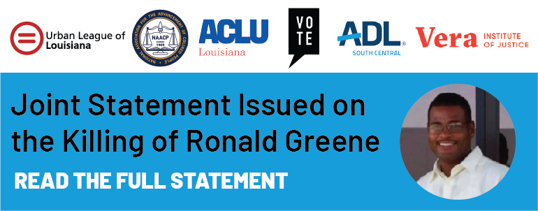Joint Statement on the Killing of Ronald Greene