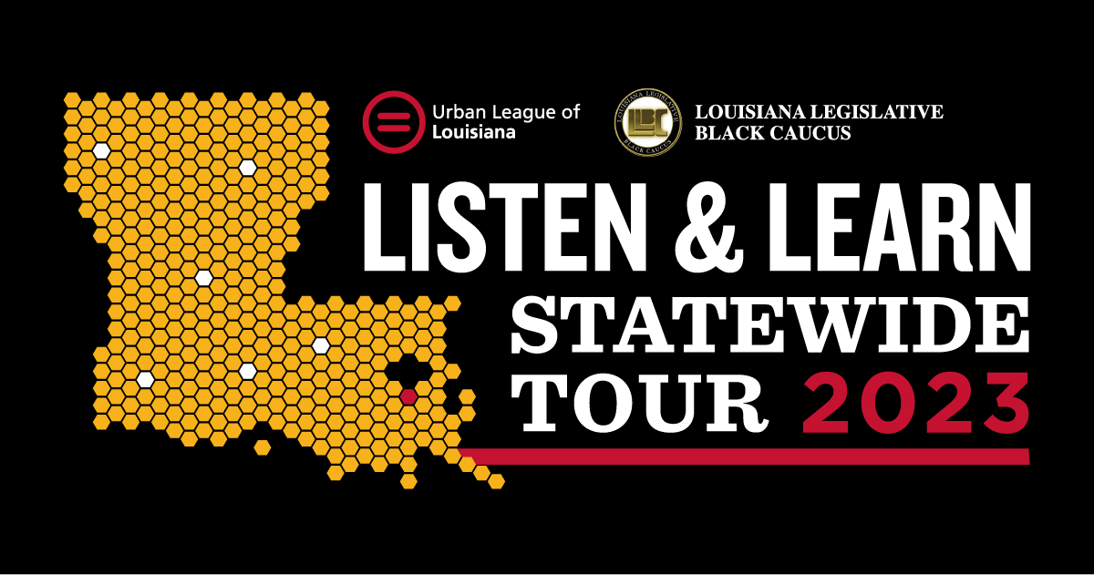Listen & Learn, 2023 Statewide Tour Banner