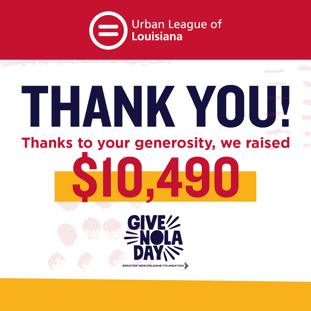 Thank you! Thanks to your generosity, we raised $10,490 on GiveNOLA Day, 2023